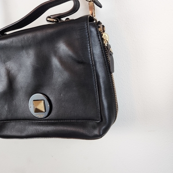 Kate Spade Varick Street Abbie Satchel, Black - Picture 3 of 16